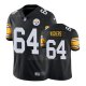 Camiseta NFL Limited Hombre Pittsburgh Steelers Kendall Vickers Negro Vapor Untouchable Throwback