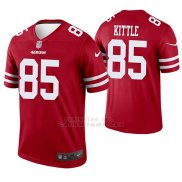 Camiseta NFL Limited Hombre San Francisco 49ers George Kittle Scarlet Legend