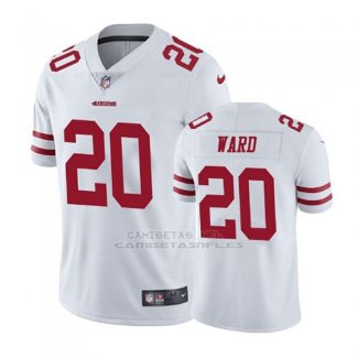 Camiseta NFL Limited Hombre San Francisco 49ers Jimmie Ward Blanco Vapor Untouchable