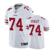 Camiseta NFL Limited Hombre San Francisco 49ers Joe Staley Blanco Vapor Untouchable