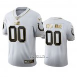 Camiseta NFL Limited Indianapolis Colts Personalizada Golden Edition Blanco