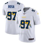 Camiseta NFL Limited Los Angeles Chargers Bosa Logo Dual Overlap Blanco