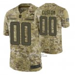 Camiseta NFL Limited Los Angeles Chargers Personalizada Salute To Service Verde
