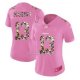 Camiseta NFL Limited Mujer Miami Dolphins 13 Dan Marino Rosa 2017 Vapor Untouchable