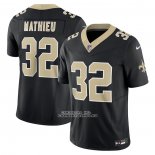 Camiseta NFL Limited New Orleans Saints Tyrann Mathieu Vapor F.U.S.E. Negro