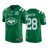 Camiseta NFL Limited New York Jets Martin Big Logo Number Verde