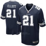 Camiseta NFL Limited Nino Dallas Cowboys 21 Elliott Negro