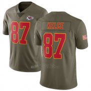 Camiseta NFL Limited Nino Kansas City Chiefs 87 Kelce Verde