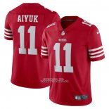 Camiseta NFL Limited San Francisco 49ers Brandon Aiyuk Vapor Untouchable Rojo