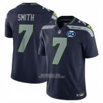 Camiseta NFL Limited Seattle Seahawks Geno Smith 50th Season Vapor F.U.S.E. Azul