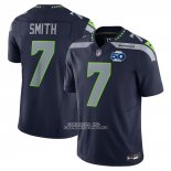 Camiseta NFL Limited Seattle Seahawks Geno Smith 50th Season Vapor F.U.S.E. Azul