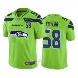 Camiseta NFL Limited Seattle Seahawks Taylor Big Logo Number Verde