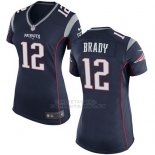 Camiseta New England Patriots Brady Negro Nike Game NFL Mujer