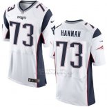 Camiseta New England Patriots Hannah Blanco Nike Elite NFL Hombre