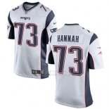 Camiseta New England Patriots Hannah Blanco Nike Game NFL Hombre