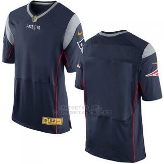 Camiseta New England Patriots Profundo Azul Nike Gold Elite NFL Hombre