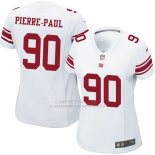 Camiseta New York Giants Pierre Paul Blanco Nike Game NFL Mujer