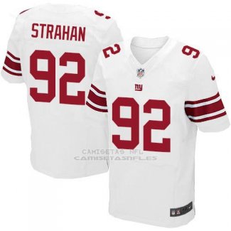 Camiseta New York Giants Strahan Blanco Nike Elite NFL Hombre