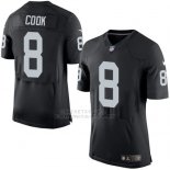 Camiseta Oakland Raiders Cook Negro Nike Elite NFL Hombre