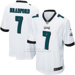 Camiseta Philadelphia Eagles Bradford Blanco Nike Game NFL Nino