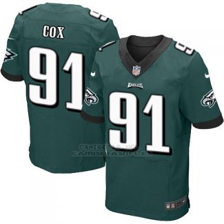 Camiseta Philadelphia Eagles Cox Verde Nike Elite NFL Oscuro Hombre