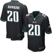 Camiseta Philadelphia Eagles Dawkins Negro Nike Game NFL Nino