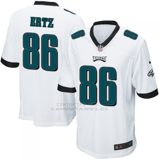 Camiseta Philadelphia Eagles Ertz Blanco Nike Game NFL Hombre