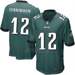 Camiseta Philadelphia Eagles Gunningham Verde Nike Game NFL Oscuro Hombre