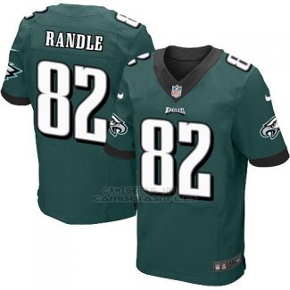 Camiseta Philadelphia Eagles Randle Verde Nike Elite NFL Oscuro Hombre