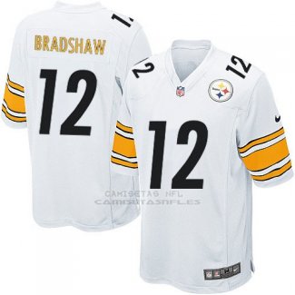Camiseta Pittsburgh Steelers Bradshaw Blanco Nike Game NFL Hombre