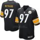 Camiseta Pittsburgh Steelers Heyward Negro Nike Game NFL Nino