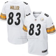 Camiseta Pittsburgh Steelers Miller Blanco Nike Elite NFL Hombre