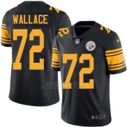 Camiseta Pittsburgh Steelers Wallace Negro Nike Legend NFL Hombre