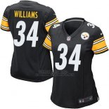 Camiseta Pittsburgh Steelers Williams Negro Nike Game NFL Mujer