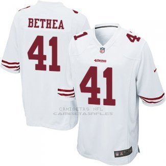 Camiseta San Francisco 49ers Bethea Blanco Nike Game NFL Hombre