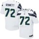 Camiseta Seattle Seahawks Bennett Blanco Nike Elite NFL Hombre