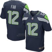 Camiseta Seattle Seahawks Fan Profundo Azul Nike Elite NFL Hombre