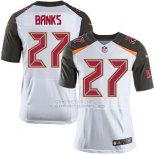 Camiseta Tampa Bay Buccaneers Banks Blanco Nike Elite NFL Hombre