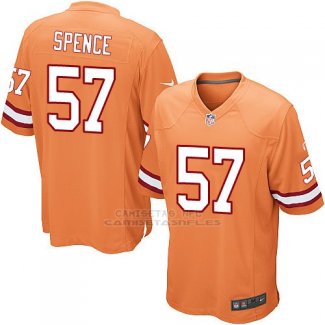 Camiseta Tampa Bay Buccaneers Spence Naranja Nike Game NFL Nino