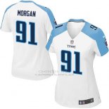 Camiseta Tennessee Titans Morgan Blanco Nike Game NFL Mujer