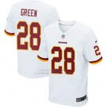 Camiseta Washington Commanders Green Blanco Nike Elite NFL Hombre