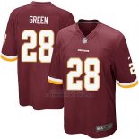 Camiseta Washington Commanders Green Rojo Nike Game NFL Marron Hombre