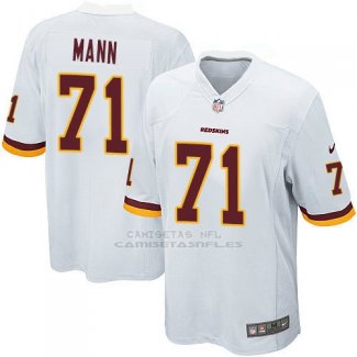 Camiseta Washington Commanders Mann Blanco Nike Game NFL Nino