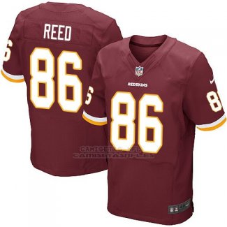 Camiseta Washington Commanders Reed Rojo Nike Elite NFL Hombre
