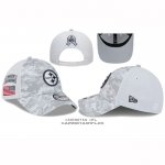 Gorra Pittsburgh Steelers Adjustable 39THIRTY Blanco