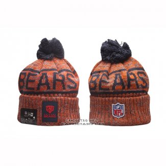 Gorro Beanie Chicago Bears Sideline Naranja