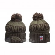 Gorro Beanie Denver Broncos New Era Verde Militar