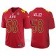 Camiseta AFC Miller Rojo 2017 Pro Bowl NFL Hombre