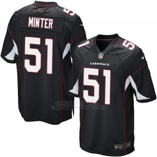 Camiseta Arizona Cardinals Minter Negro Nike Game NFL Nino