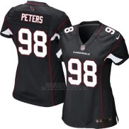Camiseta Arizona Cardinals Peters Negro Nike Game NFL Mujer